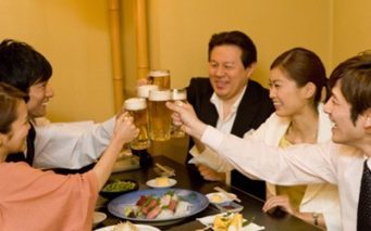 宴会の様子