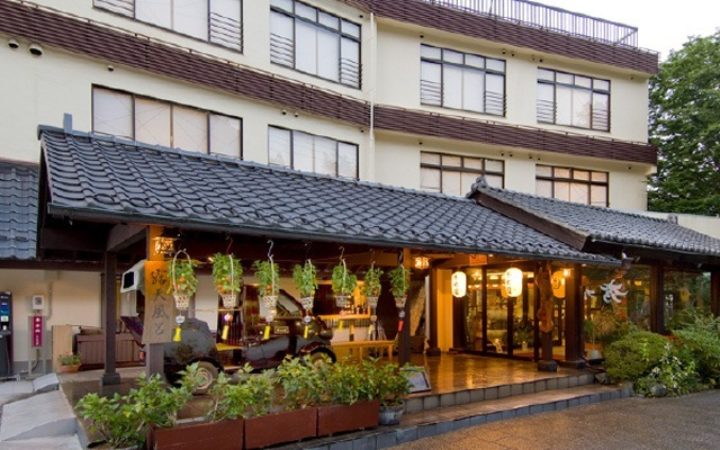秀水園の正面