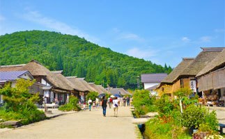 大内宿の風景