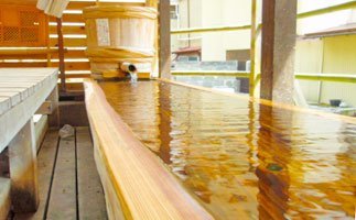 足湯の画像